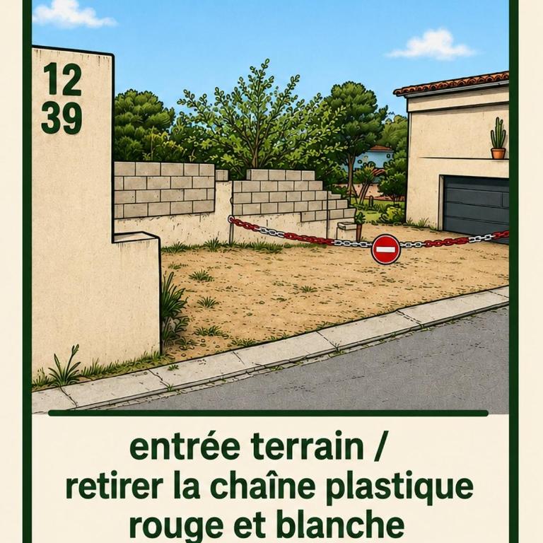 Studio climatisé avec jardin proche plages - One-Bedroom Apartment - 9