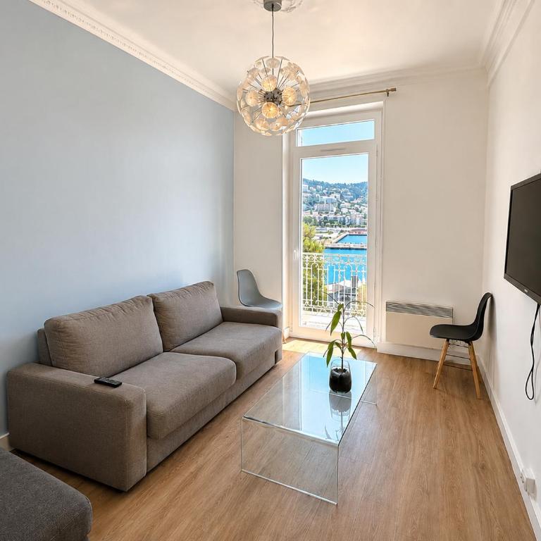 Résidence Rauba Capeu - Appartement 2 Chambres avec Balcon et Vue sur la Mer - 6