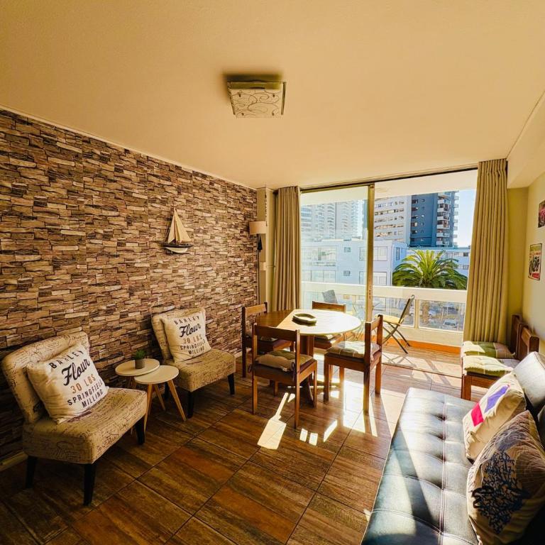 Viña del Mar I Descanso y ubicación ideal - Three-Bedroom Apartment - 7