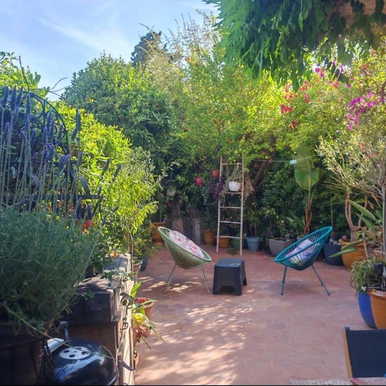 Maison de vacances à l'Ayguade classée 3 étoiles, climatisée,3mn à pied plage et restos ,5mn aéroport, 10mn gare - Haus mit 4 Schlafzimmern - 5