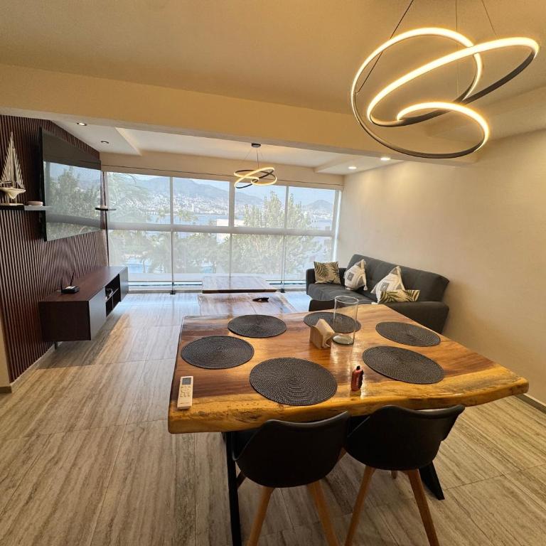 Departamento con hermosa vista al mar en residencial Astorias - Apartamento de 2 dormitorios con vistas a la bahía - 1