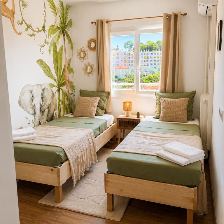 Beautiful 4 rooms - 2 km from downtown Cannes - Appartamento con 3 Camere da Letto - Piano Alto - 9