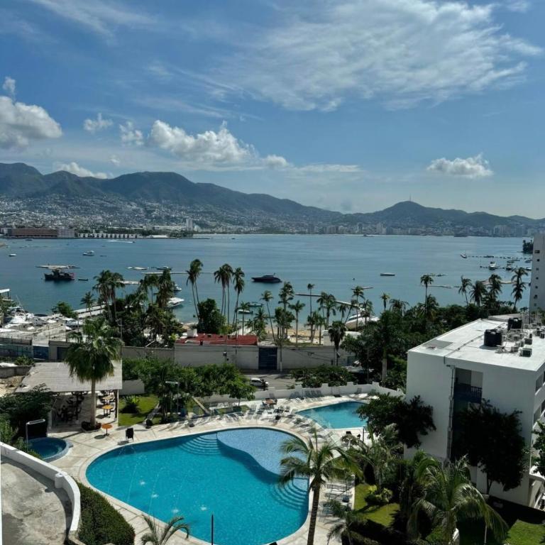 Departamento con hermosa vista al mar en residencial Astorias - Apartamento de 2 dormitorios con vistas a la bahía - 2