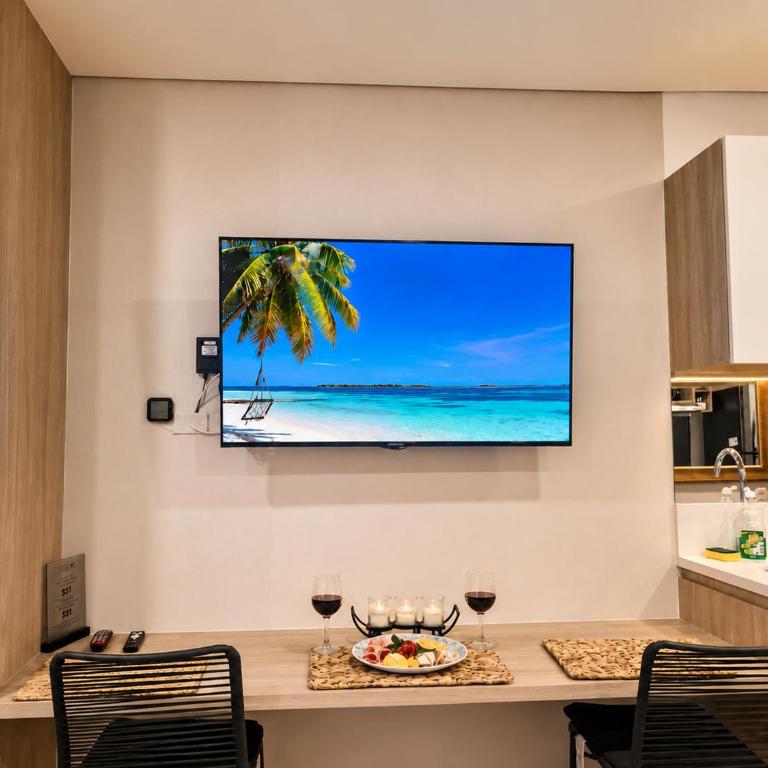 Modern studio with balcony, pool & coworking space - Apartamento de 1 dormitorio - 27