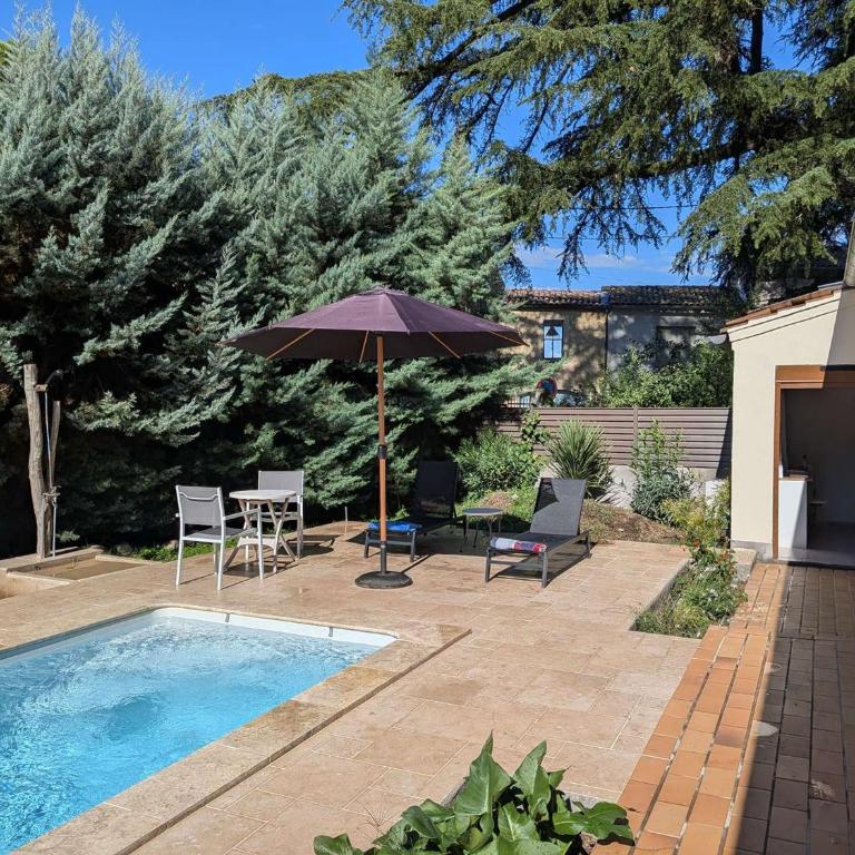Maison climatisée, piscine privée - 6 pers. - FR-1-382-227 - Villa 3 Chambres - 1