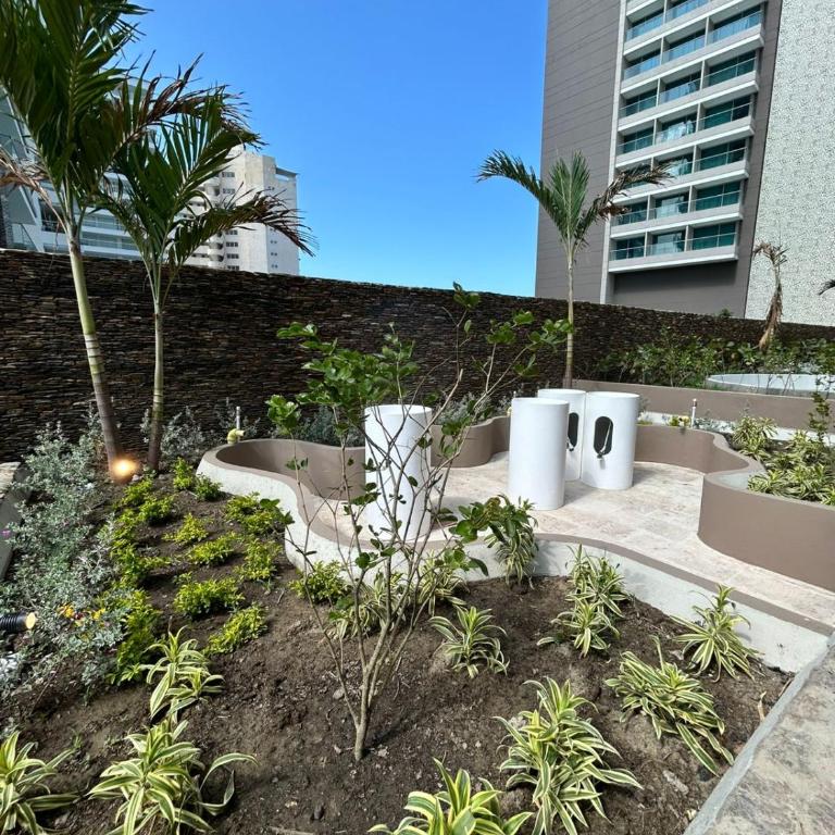 Apartamento espectacular en santa marta frente al Hilton con rooftop de lujo - One-Bedroom Apartment - 9