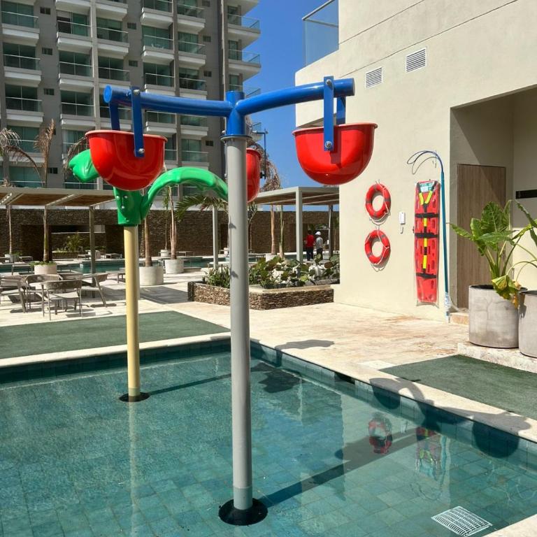 Apartamento espectacular en santa marta frente al Hilton con rooftop de lujo - One-Bedroom Apartment - 20