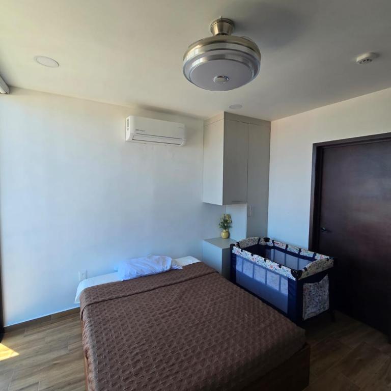 hermoso departamento totalmente equipado ,céntrico, aberca, elevador , estacionamiento privado - Apartment mit 2 Schlafzimmern und Balkon - 4