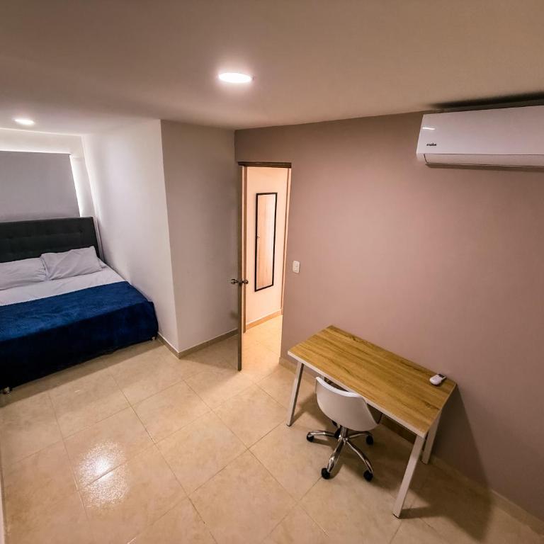 Edif, Balcon, 2 hab, Piscina, Rooftop, 5 min Aeropuerto - Two-Bedroom Apartment - 21