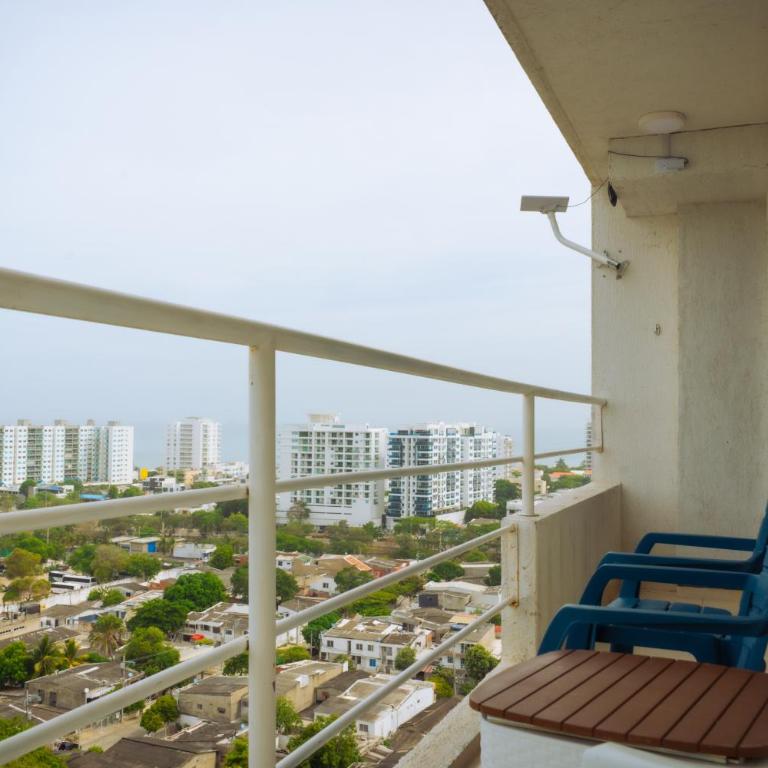 Edif, Balcon, 2 hab, Piscina, Rooftop, 5 min Aeropuerto - Two-Bedroom Apartment - 34