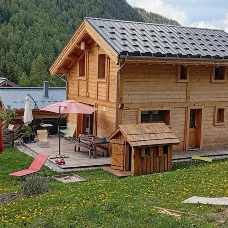 Chalet familial 3 chambres Jardin 600 m Vars - Chalet - 62