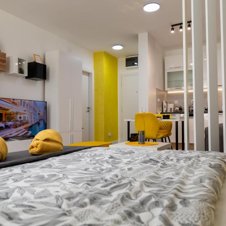 The Golden Sixth, Garden View Niš, Planet Residence Free Parking - Apartman sa 1 Spavaćom Sobom - 25