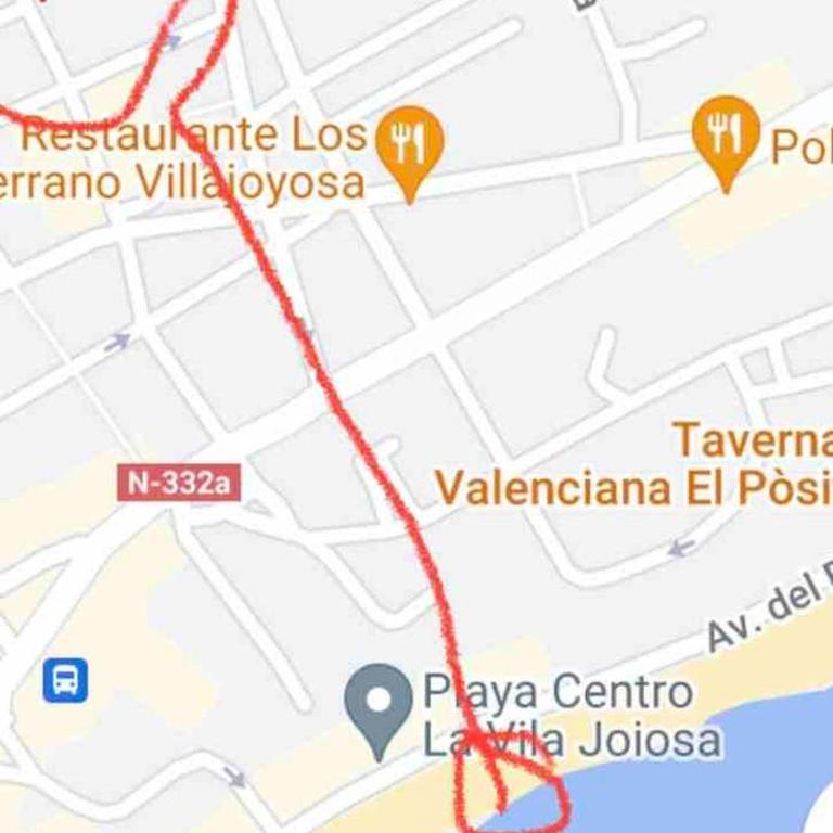 Villajoyosa, beach front Playa Centro - Apartment with Sea View - 29