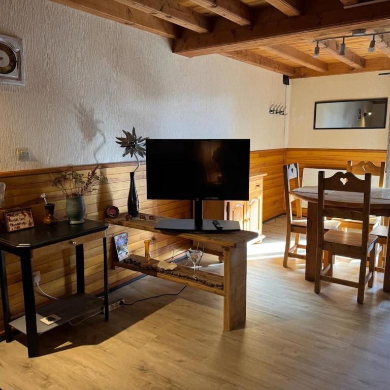 Joli chalet à 2 min des pistes, 5 min du coeur du village, parking privé, tout à pied - Chalet - 12
