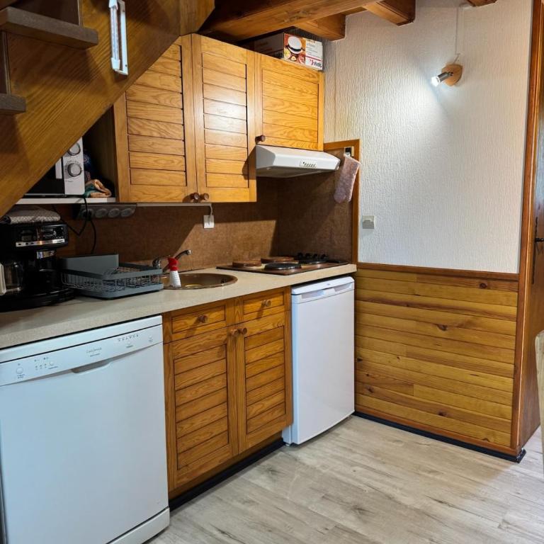 Joli chalet à 2 min des pistes, 5 min du coeur du village, parking privé, tout à pied - Chalet - 33