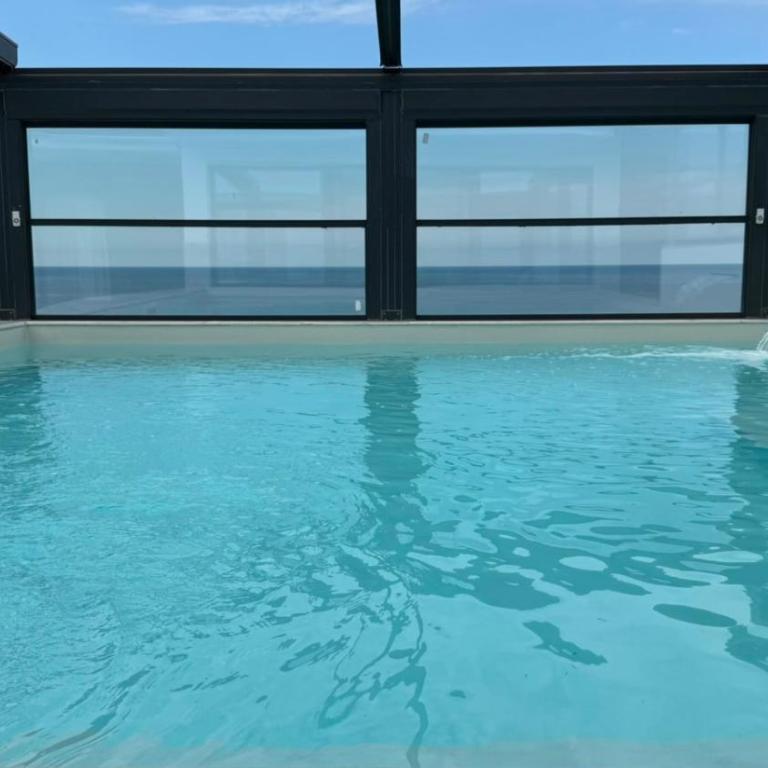 Apartmani Galia - Bar - One-Bedroom Apartment with Rooftop Spa Bath - 8