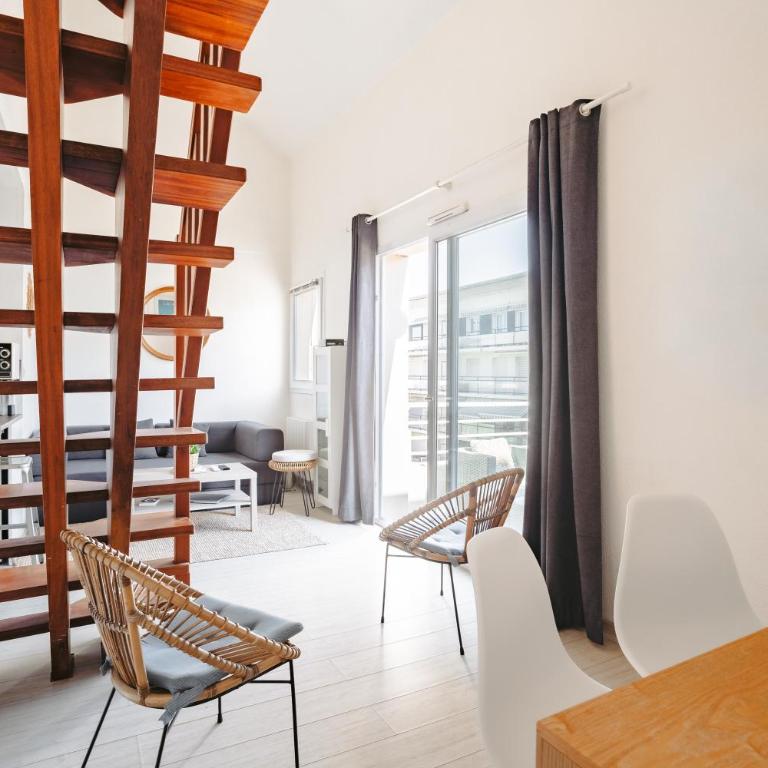 La Sole- Appartement La Rochelle - Appartement 2 Chambres Deluxe avec Balcon - 13