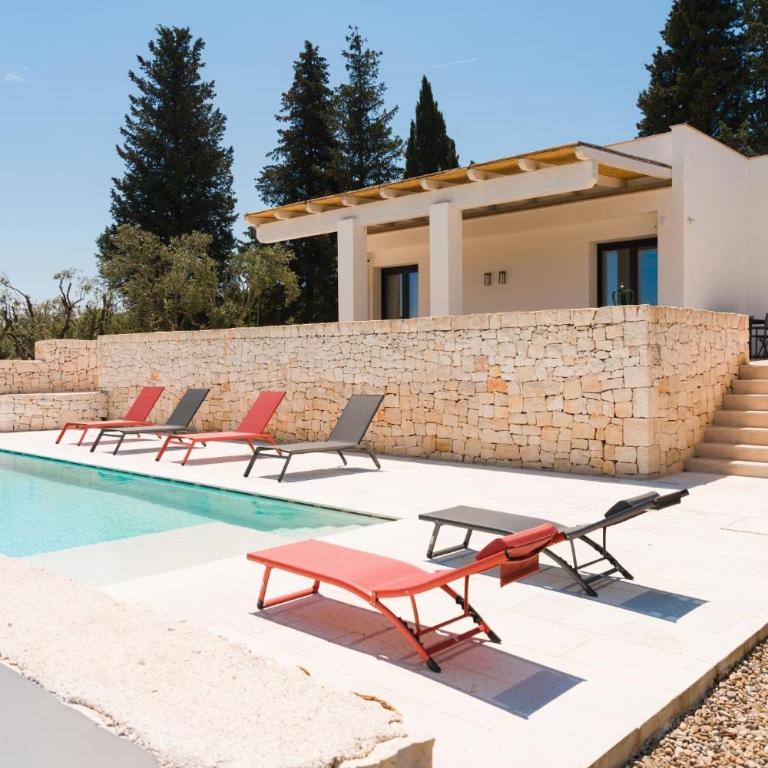 Villa Poggiostuni Trullo Santa Luci - Casa con 3 Camere da Letto - 30
