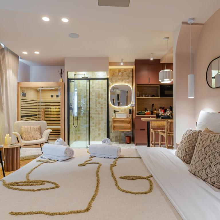 Suite romantique Ibiza, Jacuzzi, Spa - Appartamento con 1 Camera da Letto - 31