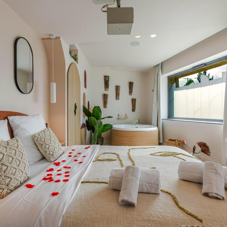 Suite romantique Ibiza, Jacuzzi, Spa - Appartamento con 1 Camera da Letto - 17