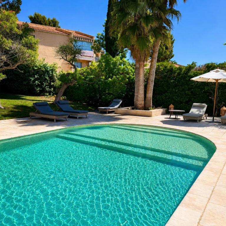 Villa Auralis - Piscine chauffée, clim, plage à pied - Villa - 3
