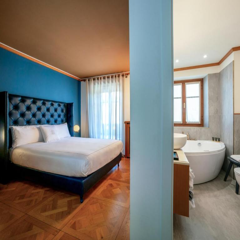 Ambra Cortina Luxury&Fashion Hotel - Camera Matrimoniale Superior "Relax" con Vasca Airpool - 7