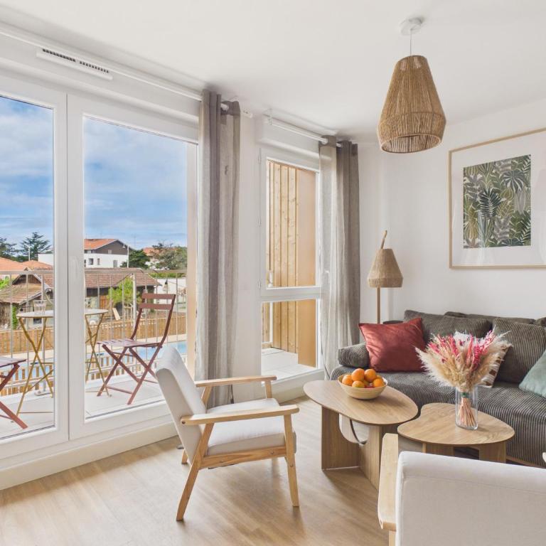 Le Snap - appartement pour 6 -piscine commune - Appartement - 1