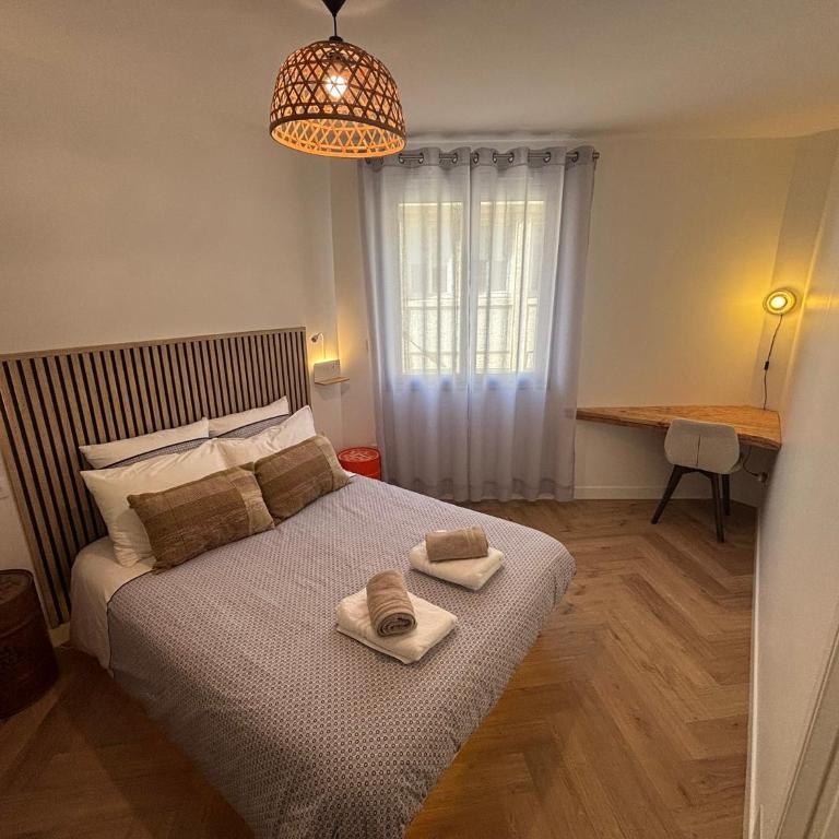 L'ecrin Sétois - T2 Climatisé - Centre Ville - Terrasse - Apartamento de 1 dormitorio - 8
