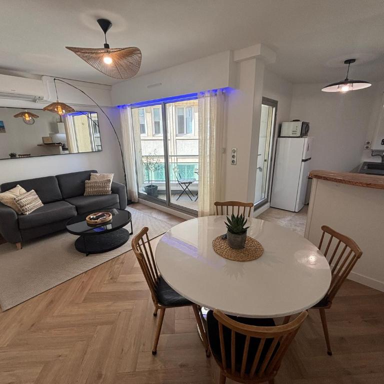 L'ecrin Sétois - T2 Climatisé - Centre Ville - Terrasse - Apartamento de 1 dormitorio - 11