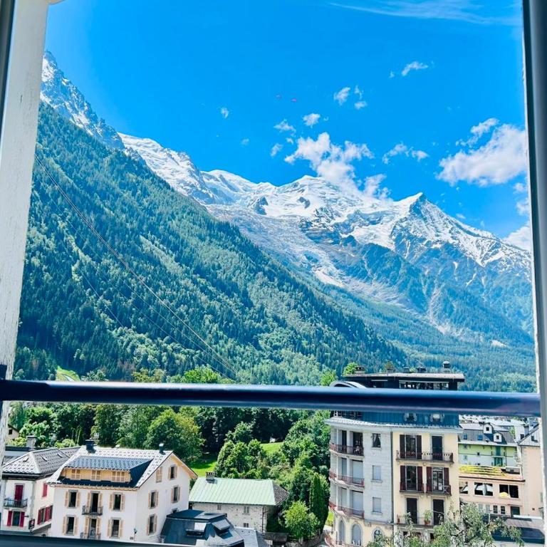 Plein centre vue Mont-Blanc Parking - Appartement - 32