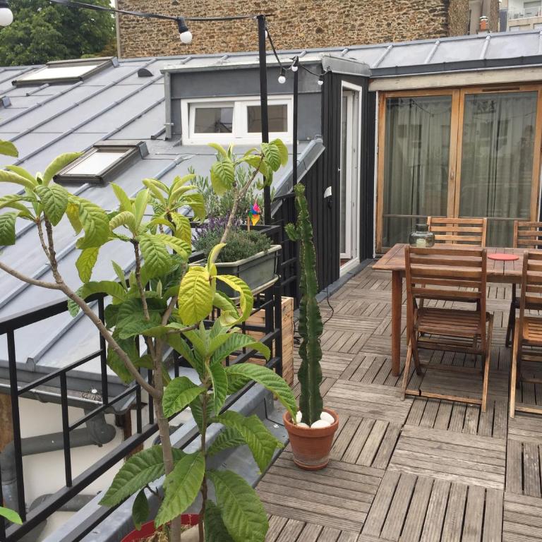 Paris, calme et superbe appartement avec terrasse - Appartement 3 Chambres - 5