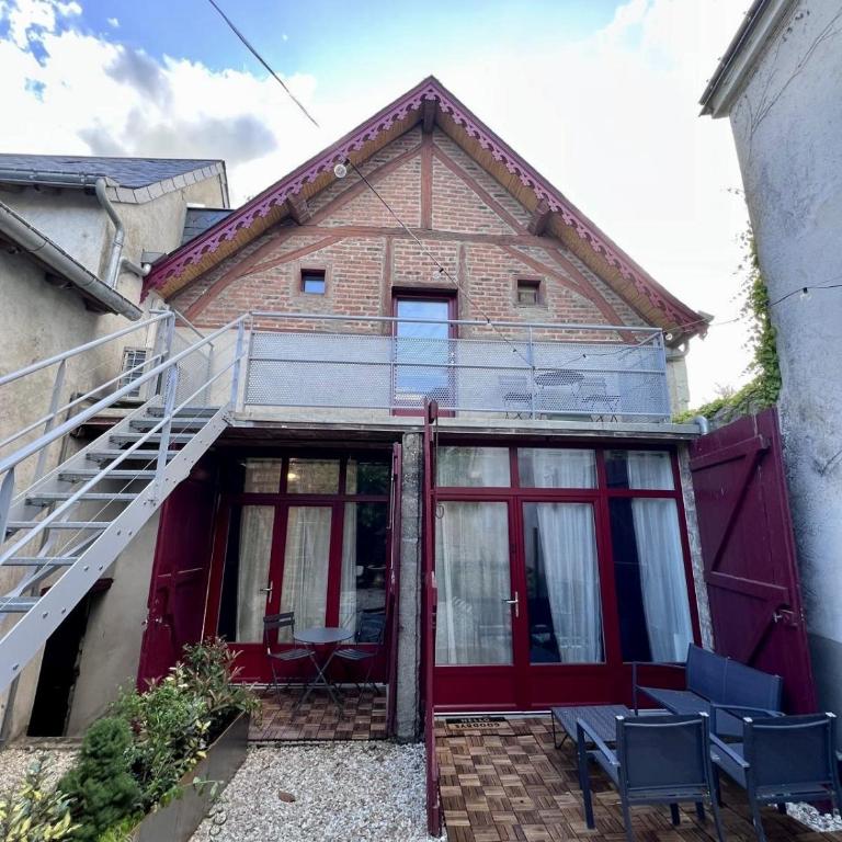 L'Atelier des Rêves Amboise - Deluxe Studio mit Kingsize-Bett - 11