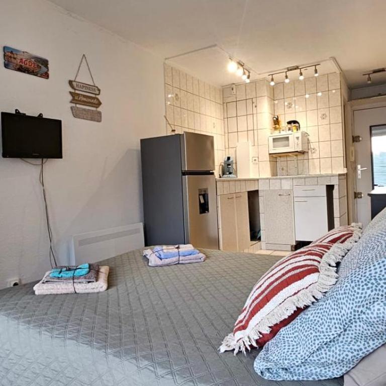 Le paradis du Port Gemütliches Studio nahe Hafen und Strand in Cap dAgde - Apartment - 10