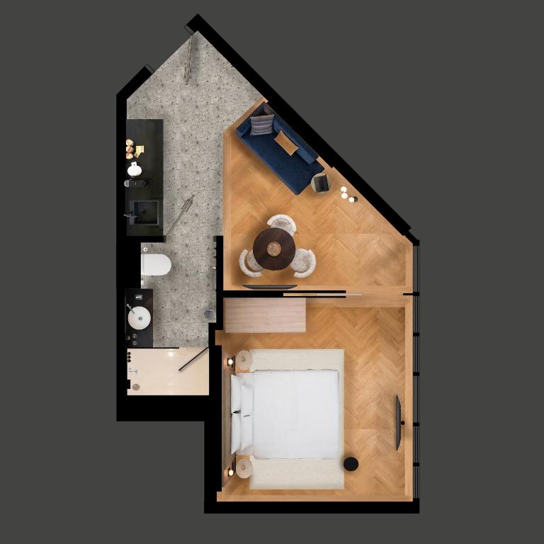 master Mirabell - Deluxe Apartment mit 1 Schlafzimmer - 14