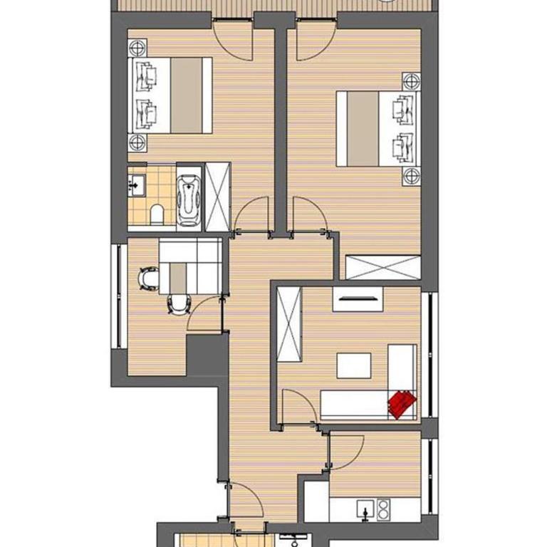 Appartement Renate - Apartment mit 3 Schlafzimmern - 2