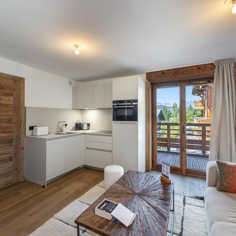 Coquet Appartement à Megève - 3 Pers, Proche Télécabine avec Espace Bien-Être - FR-1-569-80 - Appartement - 10