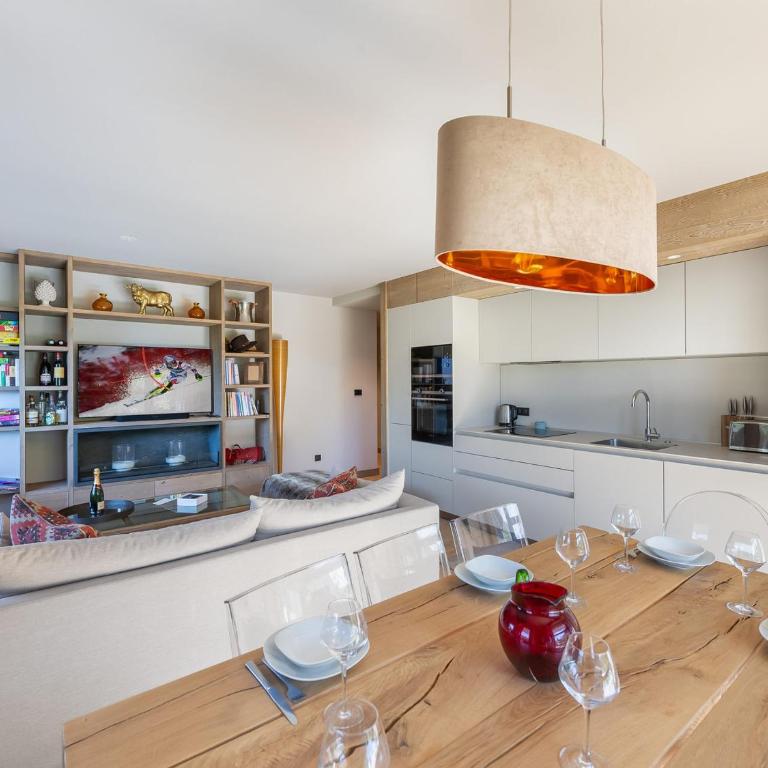 Appartement lumineux avec spa, piscine et sauna pour 7 personnes near Megeve - FR-1-569-132 - Appartement - 11