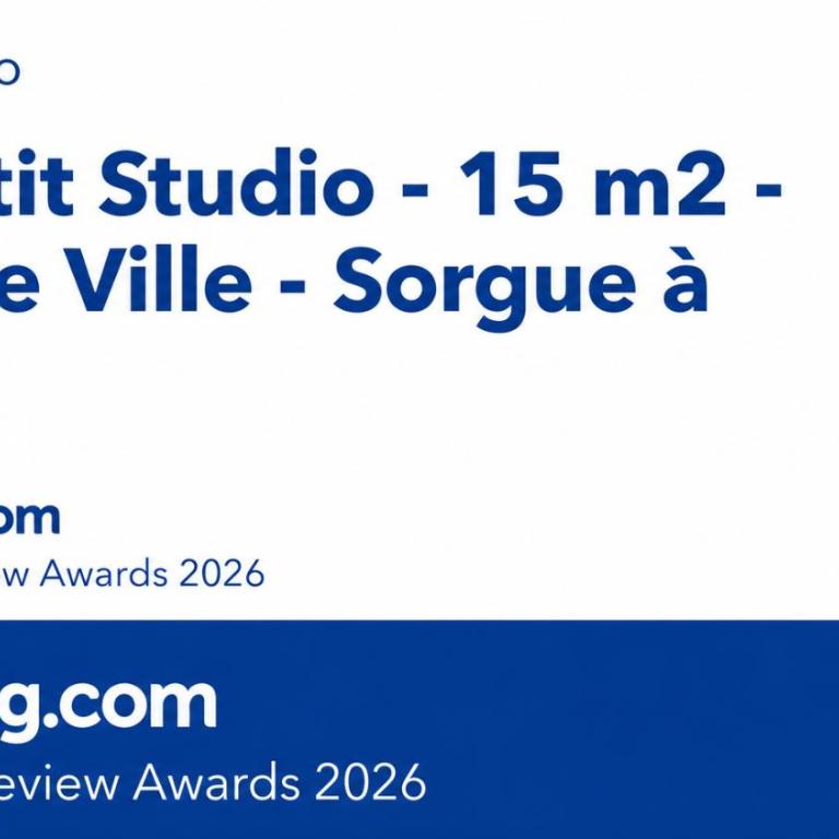 Le Petit Studio - 15 m2 - Centre Ville - Sorgue à 50 m - Estudio Superior - 2