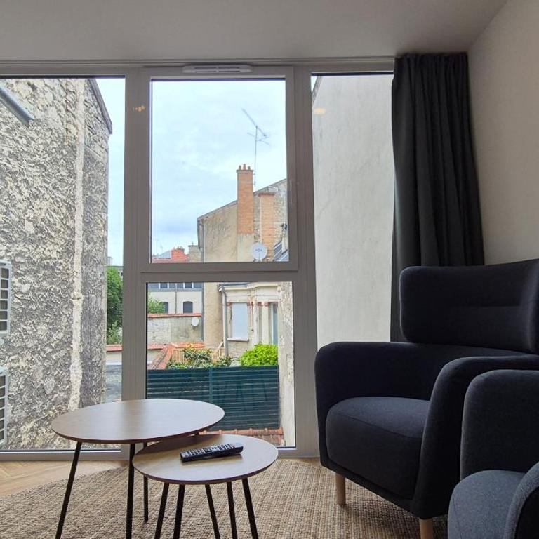 Résidence ROUSSEAU - Appartements Premium - Hyper centre-ville de Reims - Premium Apartment mit 1 Schlafzimmer - 3