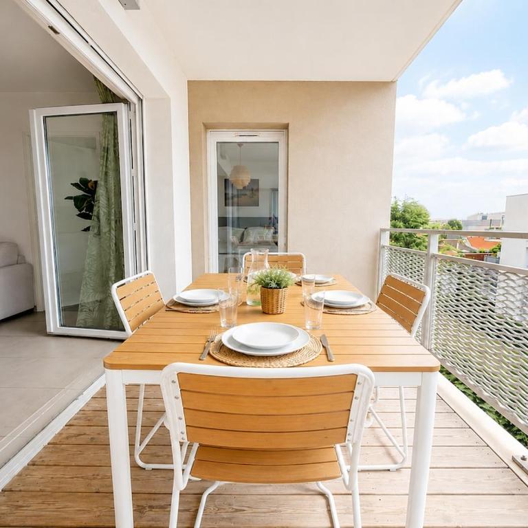 Joli appartement Bassin d'Arcachon Parking Terrasse WIFI - Appartamento con 1 Camera da Letto - 9