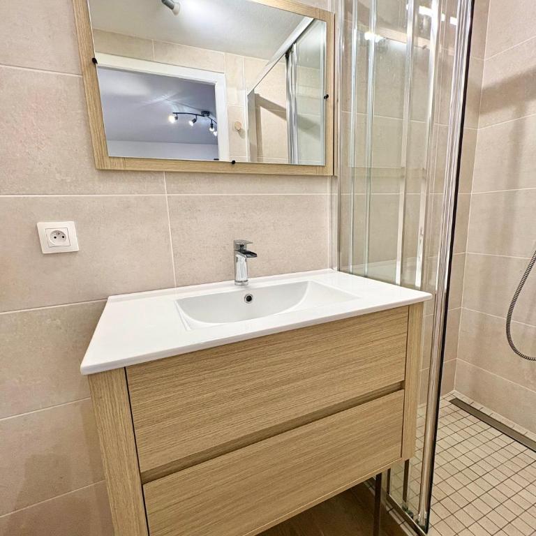 Studio avec Wi-Fi, à 5mn de la Centrale du Bugey - Monolocale con Divano-Letto - 8