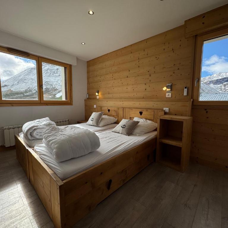 Appartement 8 pers, vue lac et ski au pied - Apartamento de 3 dormitorios - 5