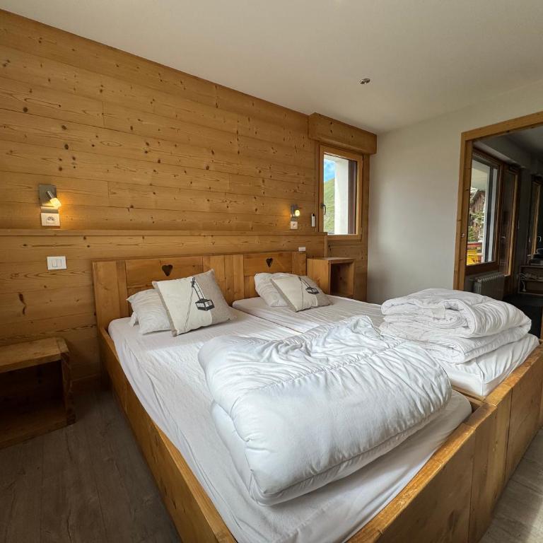 Appartement 8 pers, vue lac et ski au pied - Apartamento de 3 dormitorios - 6