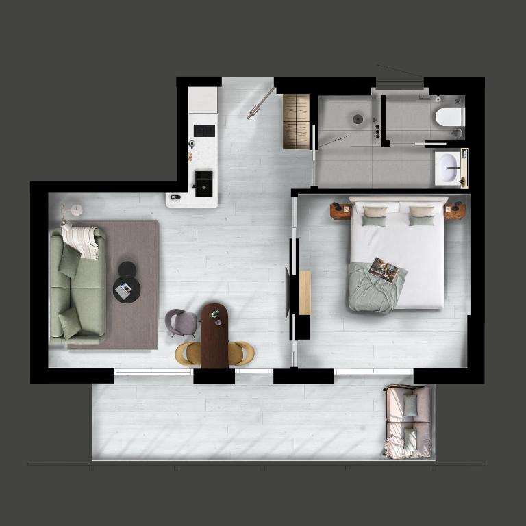 master La Rambla - One bedroom Apartment with Balcony - 10