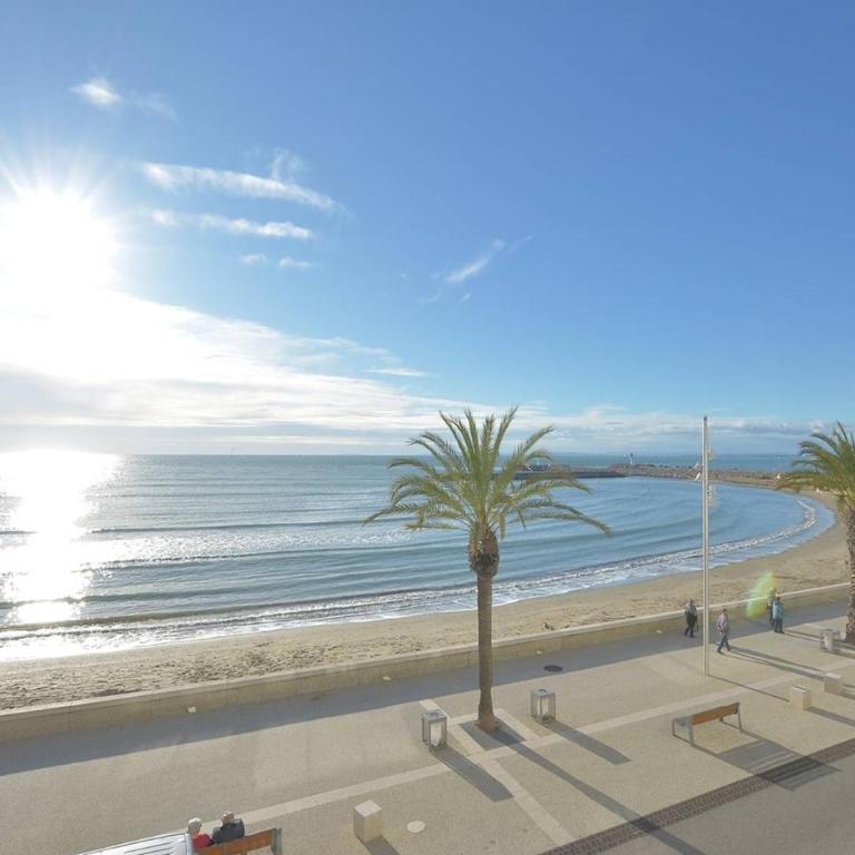 Appartement en première ligne vue mer pour 5 personnes au Grau du Roi ! - One-Bedroom Apartment with Balcony and Sea View - 4