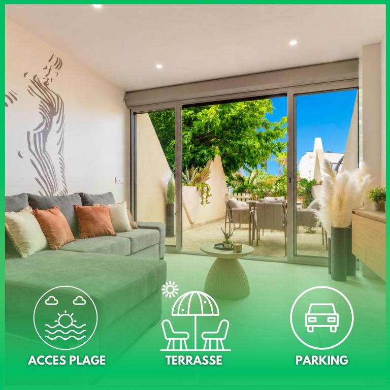 Le Dunea - Plage - Terrasse sud - Parking - Village Naturiste - Apartamento de 1 dormitorio - 1