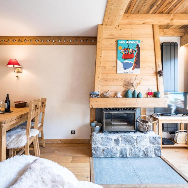 Cocon des Aravis - Beau duplex avec balcon - Appartement - 18
