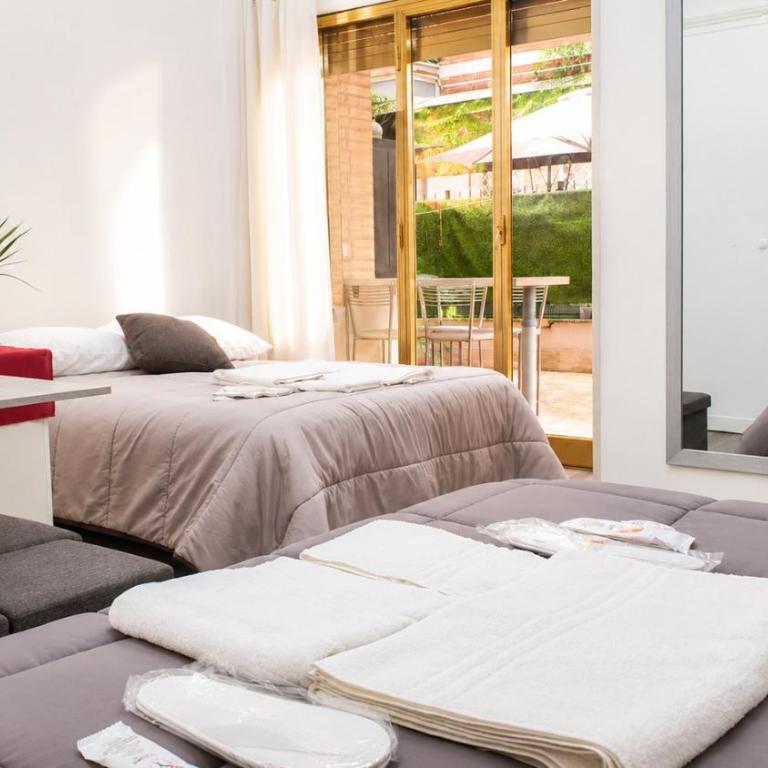 Aurelia Garden Stay vicino Hotel Ergife e Musei Vaticani - Appartamento con 1 Camera da Letto e con Giardino - 10