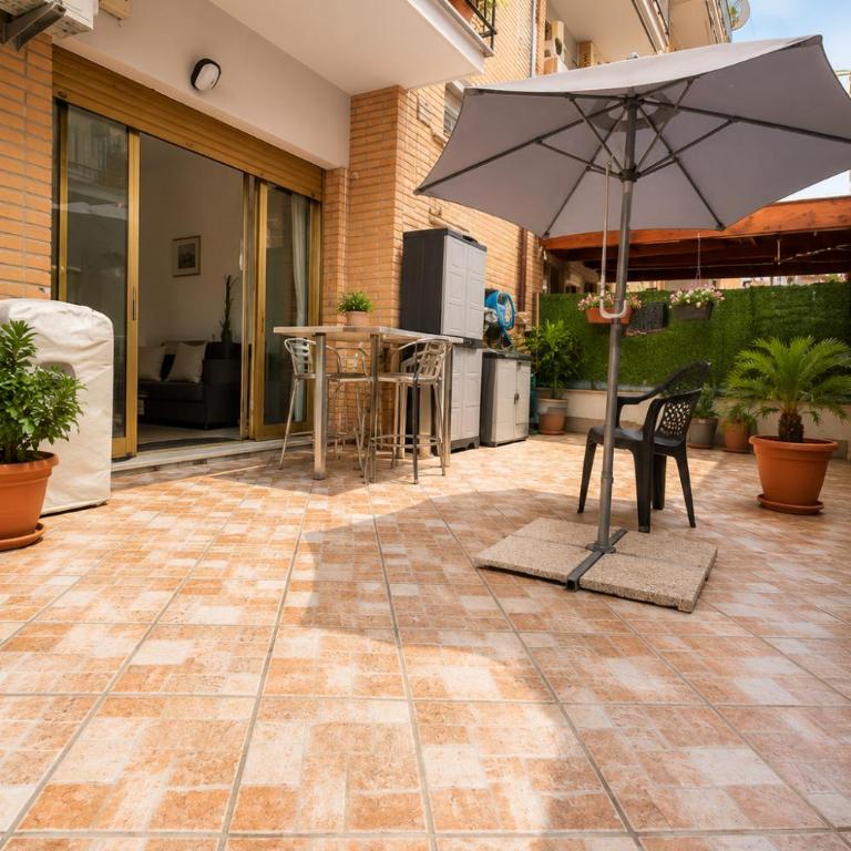 Aurelia Garden Stay vicino Hotel Ergife e Musei Vaticani - Appartamento con 1 Camera da Letto e con Giardino - 21