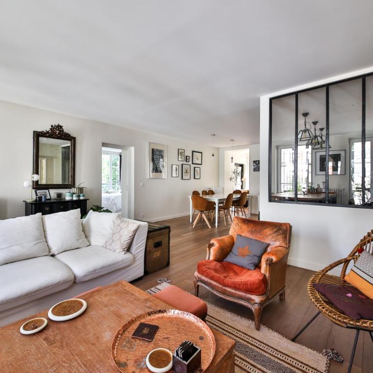 Appartement villa privée Paris 9ème - Apartamento Premium de 3 dormitorios con balcón - 2